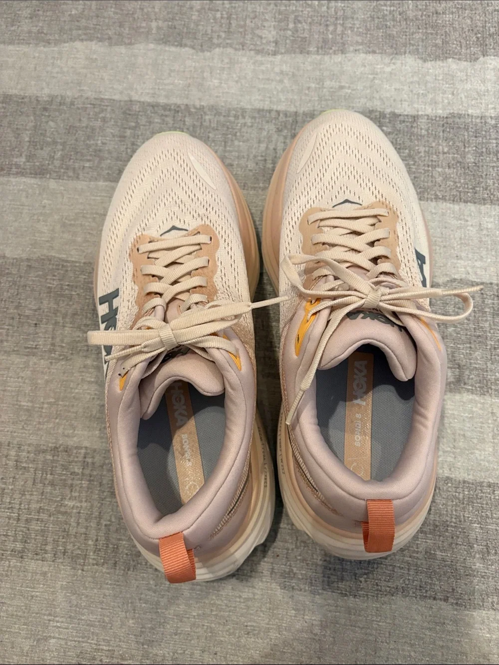 Hoka Women's Bondi 8 - Cream/Vanilla